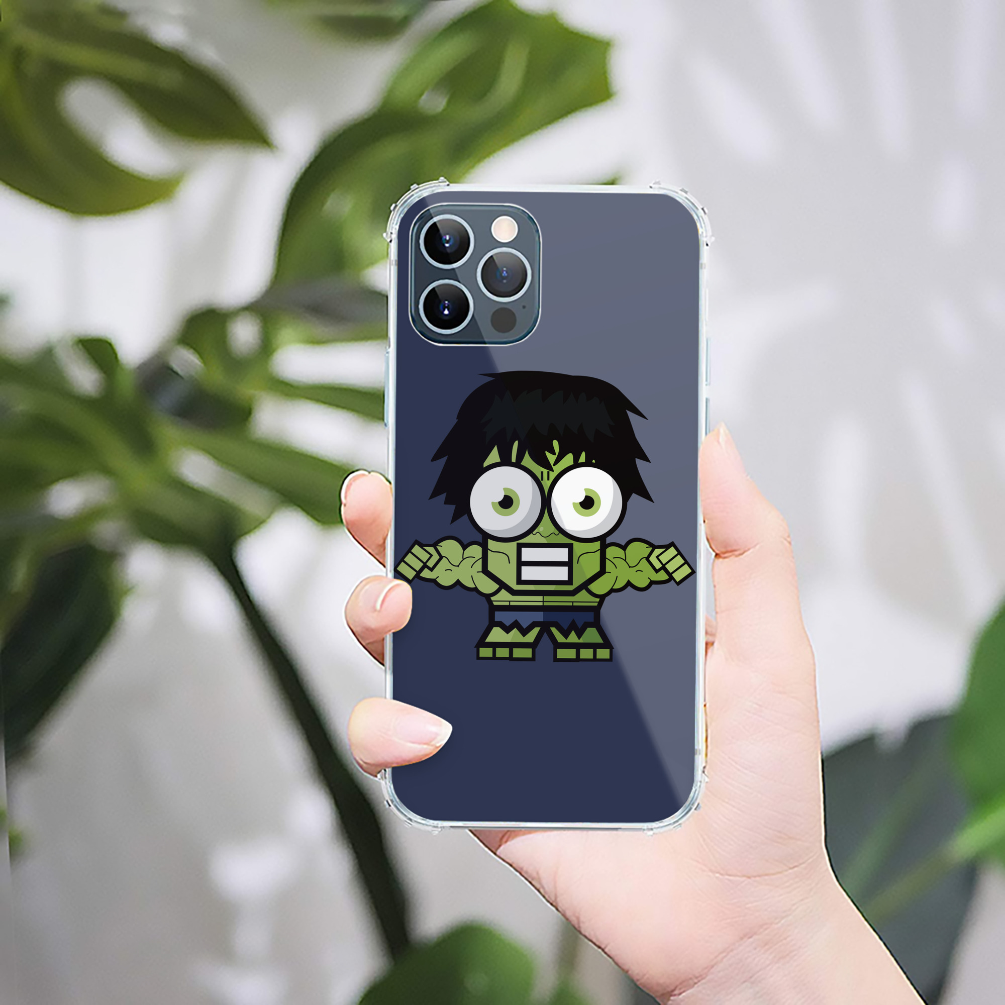 （画像用） アベンジャーズ The Avengers 【iPhone 12シリーズ対応】透明スマホケース（クリアソフトケース）